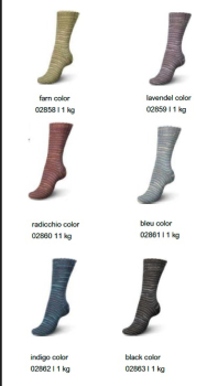 Regia Vintage Color - Strumpfwolle 4-fach